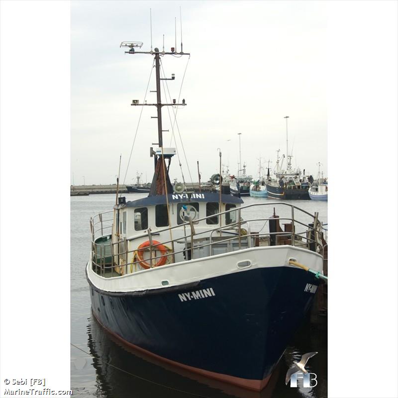 heidi (Fishing vessel) - IMO , MMSI 219010487, Call Sign OU7470 under the flag of Denmark