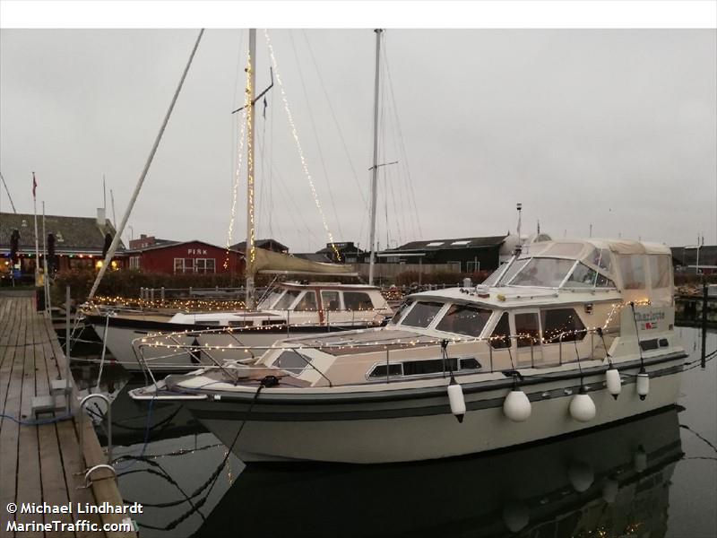 charlotte (Pleasure craft) - IMO , MMSI 219026833, Call Sign XPH5520 under the flag of Denmark