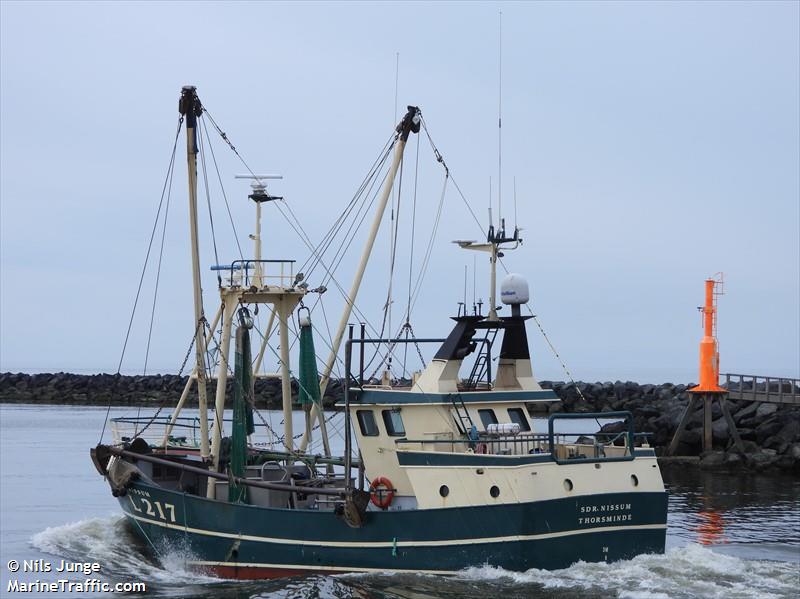 l217 sdr.nissum (Other type) - IMO , MMSI 220181000, Call Sign OUJX under the flag of Denmark