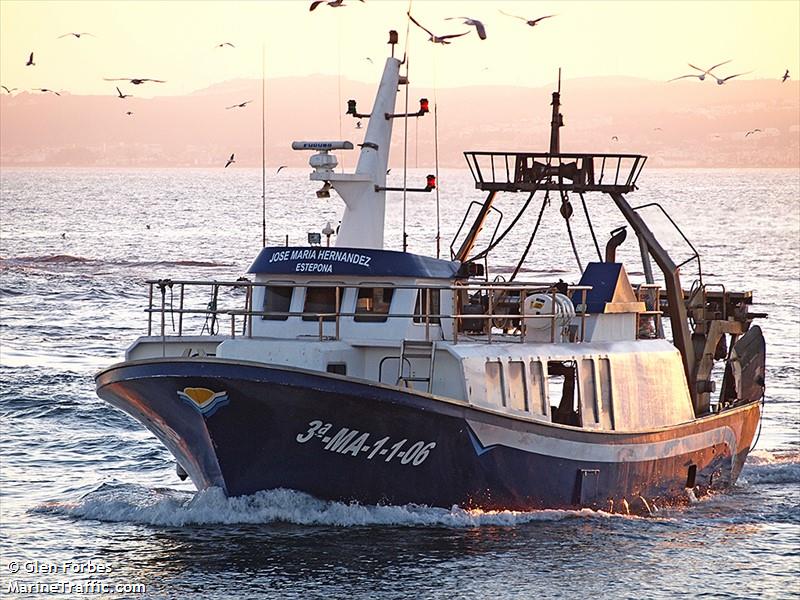 jose maria hernandez (Fishing vessel) - IMO , MMSI 224205230, Call Sign EA6772 under the flag of Spain