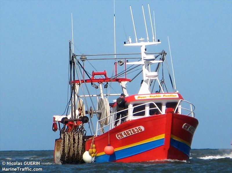 anne-sophie-pauline (Fishing vessel) - IMO , MMSI 227300540, Call Sign FT7855 under the flag of France