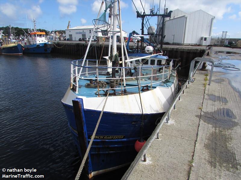 minch harvester (-) - IMO , MMSI 235001897 under the flag of United Kingdom (UK)