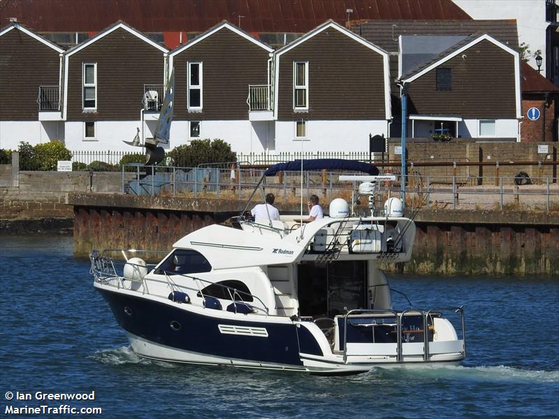 hey ho (Pleasure craft) - IMO , MMSI 235034895, Call Sign MMBH4 under the flag of United Kingdom (UK)