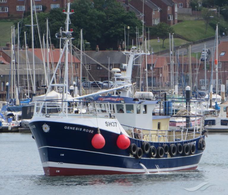 genesis rose (Fishing vessel) - IMO , MMSI 235073534 under the flag of United Kingdom (UK)