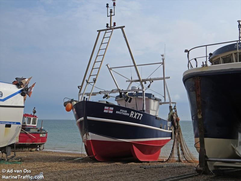 four brothers (Fishing vessel) - IMO , MMSI 235108201, Call Sign 2FOG4 under the flag of United Kingdom (UK)
