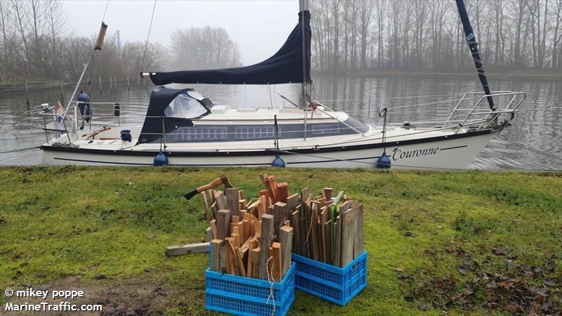 couronne (Sailing vessel) - IMO , MMSI 244009761, Call Sign PH7998 under the flag of Netherlands