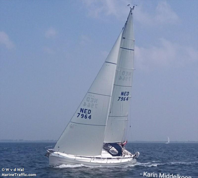 dads toy (Sailing vessel) - IMO , MMSI 244153087, Call Sign PG7786 under the flag of Netherlands