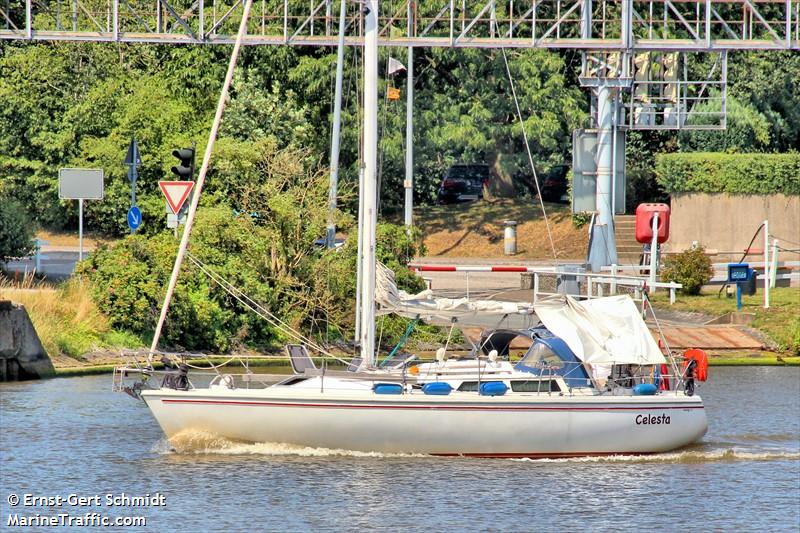 celesta (Sailing vessel) - IMO , MMSI 244170995, Call Sign PE9562 under the flag of Netherlands
