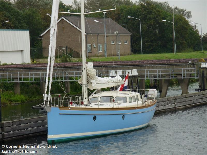 princess of tides (Pleasure craft) - IMO , MMSI 244317206, Call Sign PF2545 under the flag of Netherlands