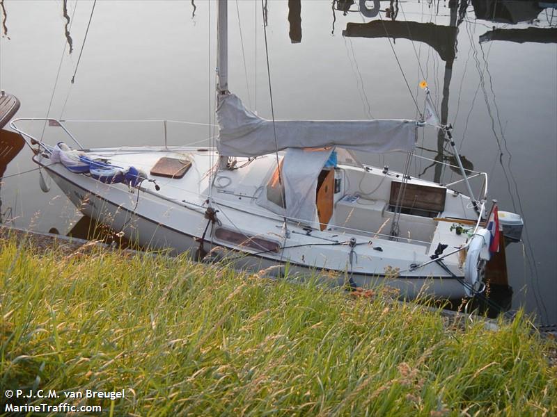 blanche (Pleasure craft) - IMO , MMSI 244630498, Call Sign PF6748 under the flag of Netherlands
