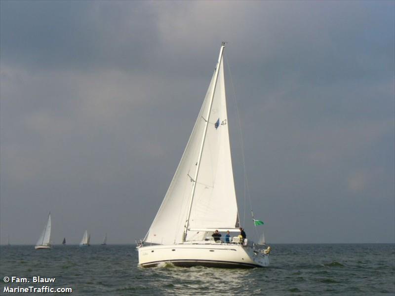 callisto (Sailing vessel) - IMO , MMSI 244740399, Call Sign PG8401 under the flag of Netherlands