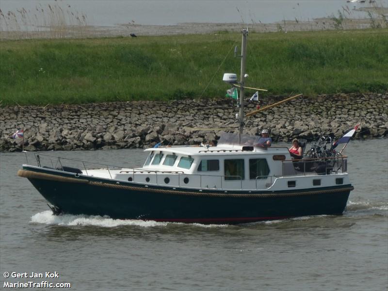 najade alph (Pleasure craft) - IMO , MMSI 244860137, Call Sign PI9986 under the flag of Netherlands