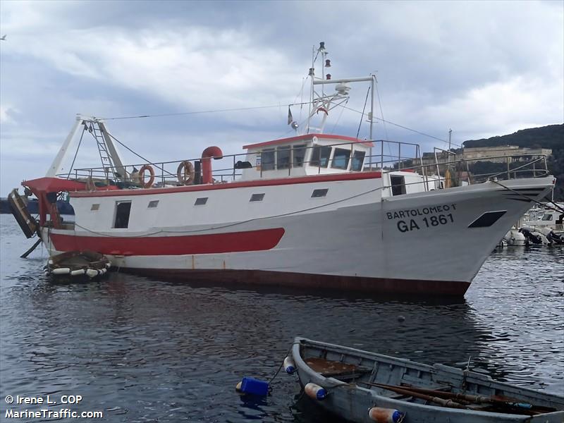 bartolomeo primo (Fishing vessel) - IMO , MMSI 247094120, Call Sign IJWY under the flag of Italy