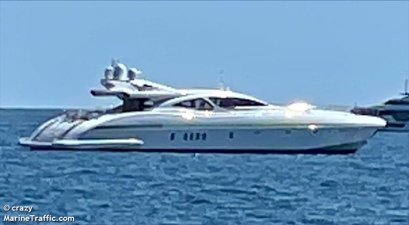 crazy (Pleasure craft) - IMO , MMSI 253660000, Call Sign LXCX under the flag of Luxembourg