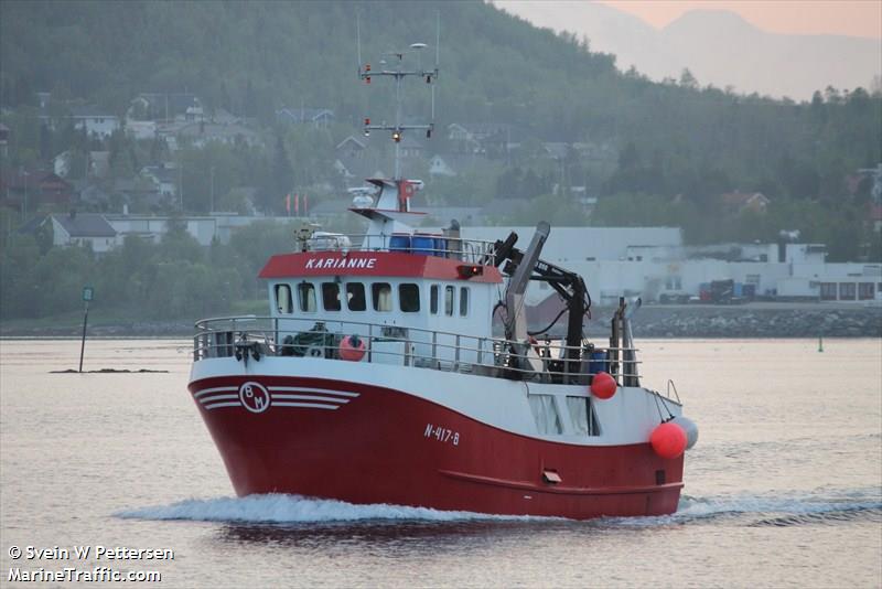karianne (Fishing vessel) - IMO , MMSI 257058040, Call Sign LK6529 under the flag of Norway