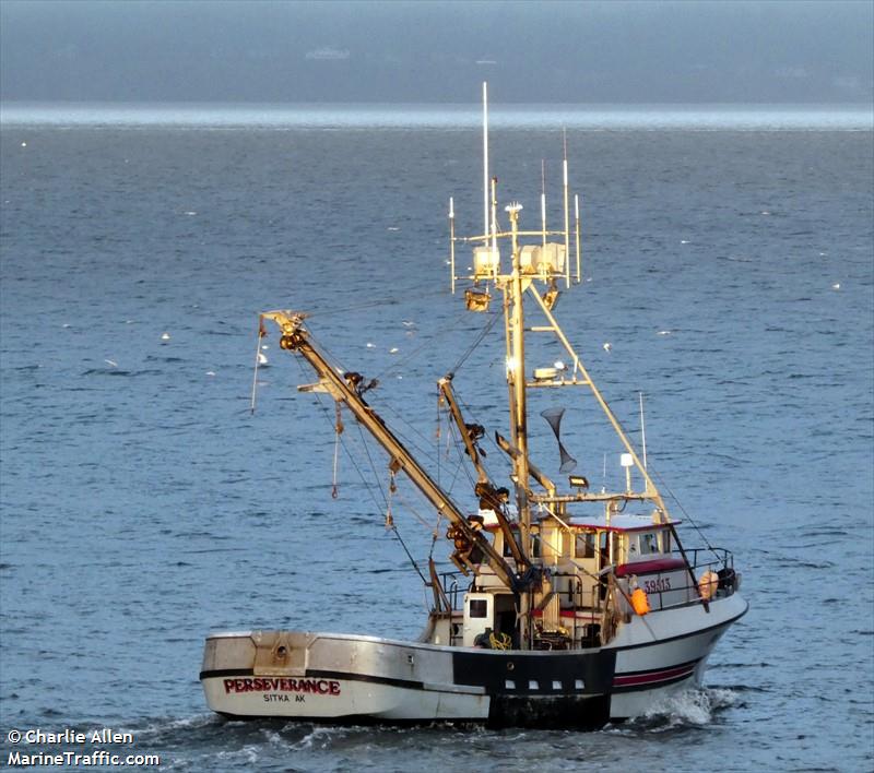 perseverance (Fishing vessel) - IMO , MMSI 367174750, Call Sign WDD6572 under the flag of United States (USA)