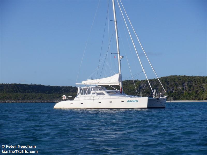 aroha (Sailing vessel) - IMO , MMSI 367618910, Call Sign WDJ5617 under the flag of United States (USA)