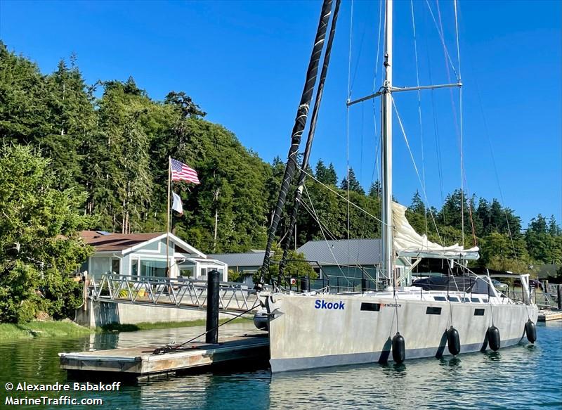 skook (Sailing vessel) - IMO , MMSI 368019540, Call Sign WDJ8760 under the flag of United States (USA)