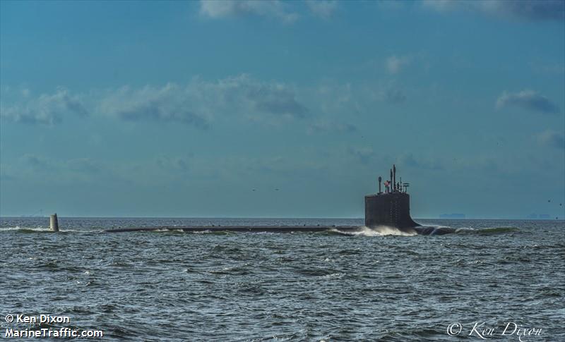 submarine (Other type) - IMO , MMSI 369970012 under the flag of United States (USA)