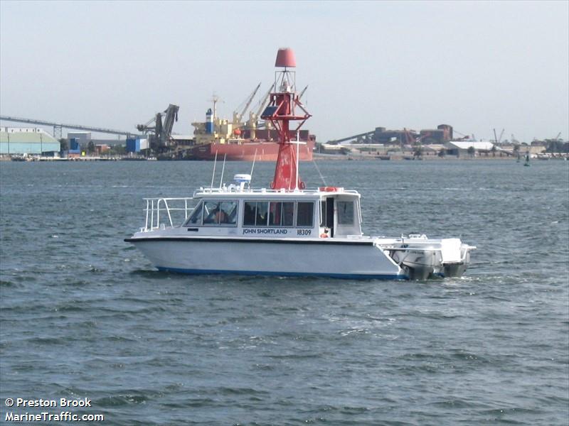 john shortland (-) - IMO , MMSI 503006950 under the flag of Australia