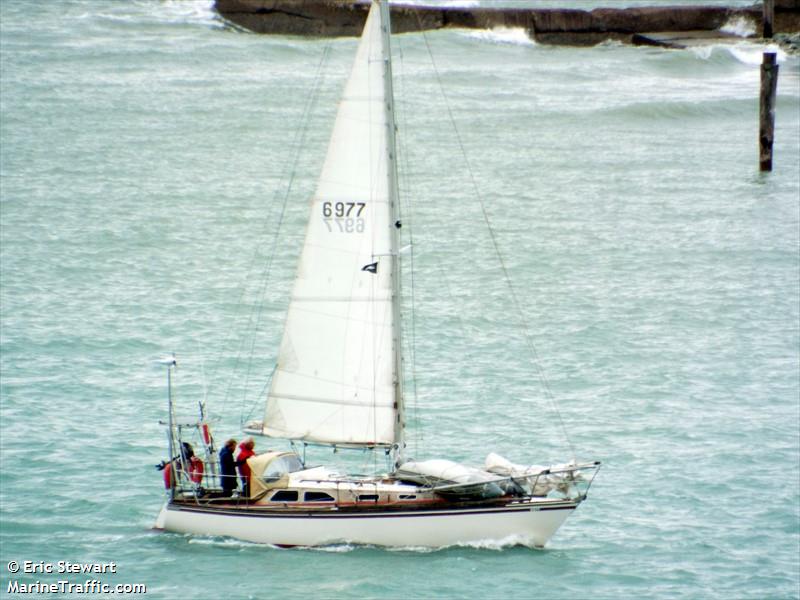 delphina (Pleasure craft) - IMO , MMSI 512058000 under the flag of New Zealand