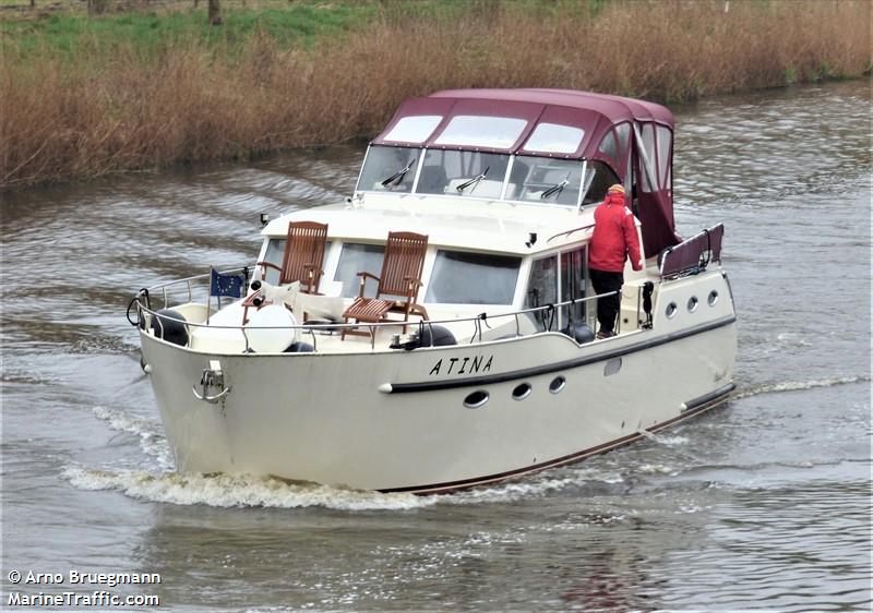 atina (Pleasure craft) - IMO , MMSI 211731360, Call Sign DJ8670 under the flag of Germany