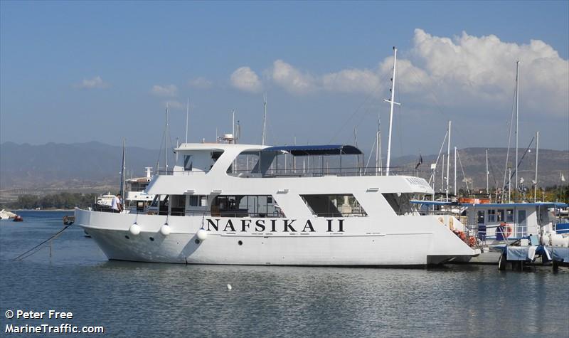 nafsika ii (-) - IMO , MMSI 212983030, Call Sign 5BQZ2 under the flag of Cyprus