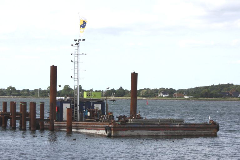 havnebyggeren (Dredging or UW ops) - IMO , MMSI 219018499, Call Sign XPE5376 under the flag of Denmark