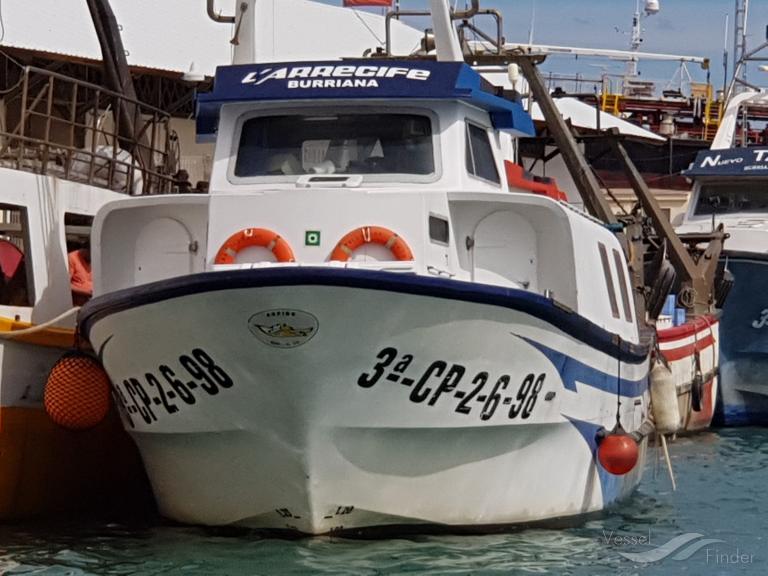 larrecife (Fishing vessel) - IMO , MMSI 224032230 under the flag of Spain