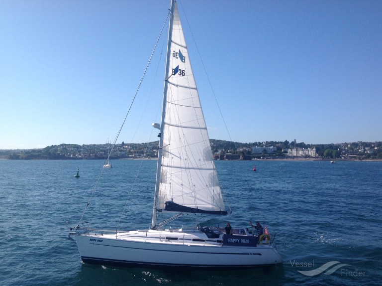 happy daze (Sailing vessel) - IMO , MMSI 235009871, Call Sign VQPH3 under the flag of United Kingdom (UK)