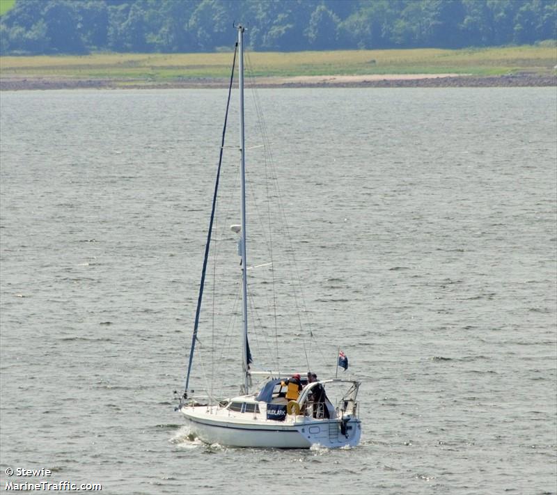 mudlark of wapping (Pleasure craft) - IMO , MMSI 235014129, Call Sign MDRU 3 under the flag of United Kingdom (UK)
