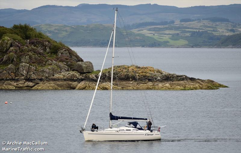 elanor (Pleasure craft) - IMO , MMSI 235026052 under the flag of United Kingdom (UK)