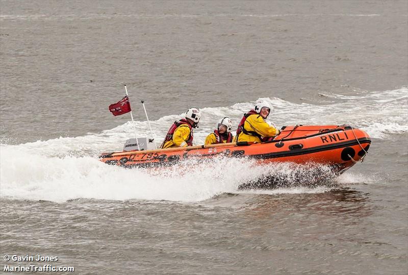 rnli lifeboat d-795 (SAR) - IMO , MMSI 235114942 under the flag of United Kingdom (UK)