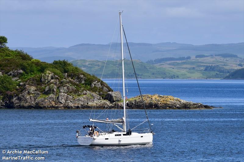 alnika (Sailing vessel) - IMO , MMSI 235118506, Call Sign 2JSF7 under the flag of United Kingdom (UK)