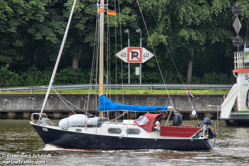 rik (Pleasure craft) - IMO , MMSI 244000279, Call Sign PH9984 under the flag of Netherlands
