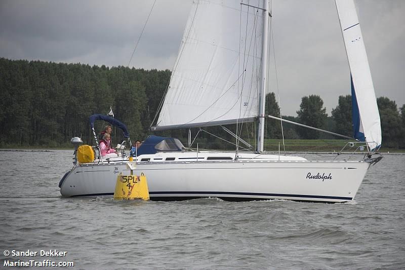 rudolph (Pleasure craft) - IMO , MMSI 244630135, Call Sign PC6963 under the flag of Netherlands
