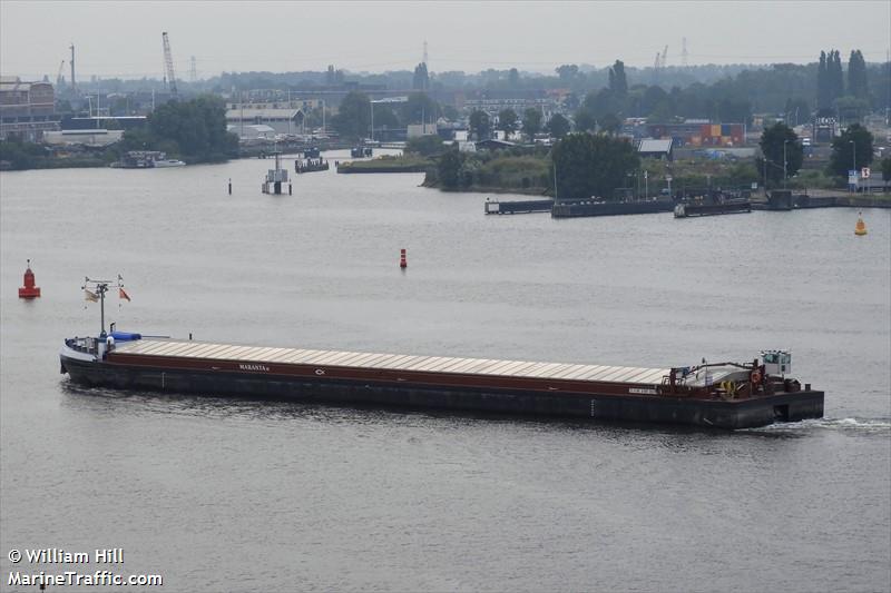 maranta 2 (Cargo ship) - IMO , MMSI 244870165, Call Sign PE3938 under the flag of Netherlands