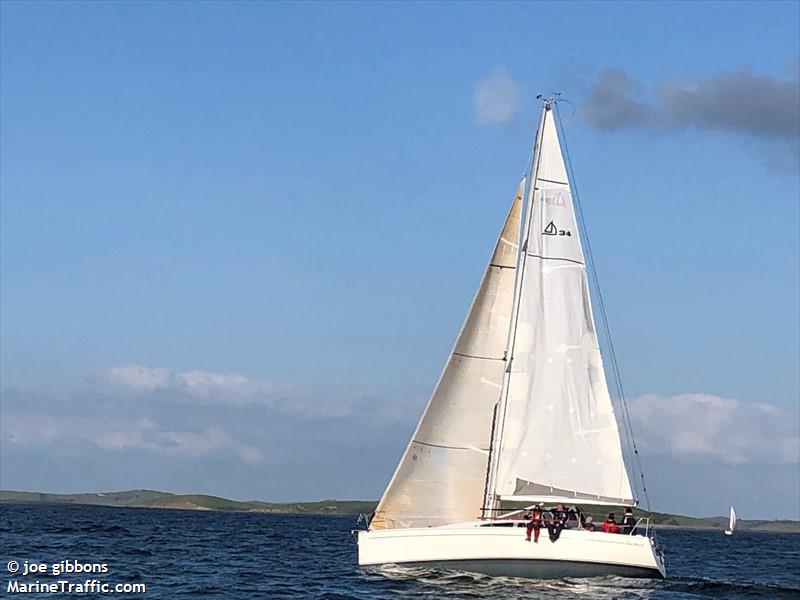 ean mara (Pleasure craft) - IMO , MMSI 250005848, Call Sign EIWJ5 under the flag of Ireland
