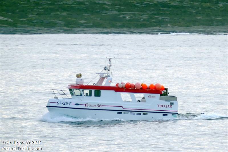 veibas (Fishing vessel) - IMO , MMSI 257218940, Call Sign LG2441 under the flag of Norway