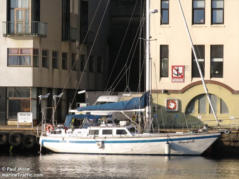 windfall (Sailing vessel) - IMO , MMSI 257599570, Call Sign LJ3311 under the flag of Norway