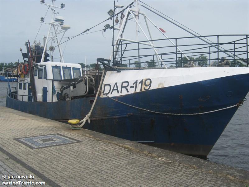 dar 119 (-) - IMO , MMSI 261003650, Call Sign SPS2085 under the flag of Poland