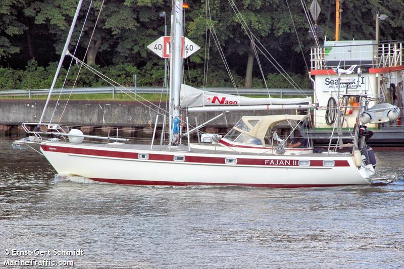 fajan ii (Pleasure craft) - IMO , MMSI 265763950, Call Sign SE9909 under the flag of Sweden