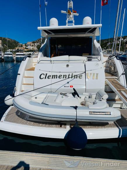 clementine vii (Pleasure craft) - IMO , MMSI 269114580 under the flag of Switzerland