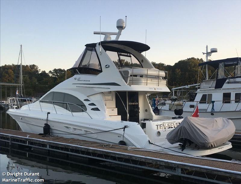 ten seven (Pleasure craft) - IMO , MMSI 368106850, Call Sign WDK9815 under the flag of United States (USA)