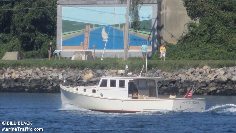 prettipenny (Pleasure craft) - IMO , MMSI 368166660 under the flag of United States (USA)