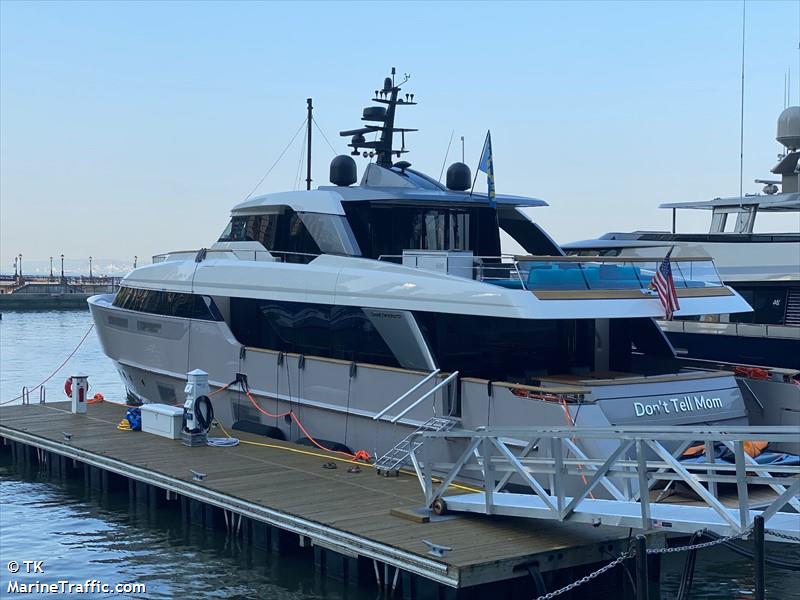 dont tell mom (Pleasure craft) - IMO , MMSI 368166720 under the flag of United States (USA)