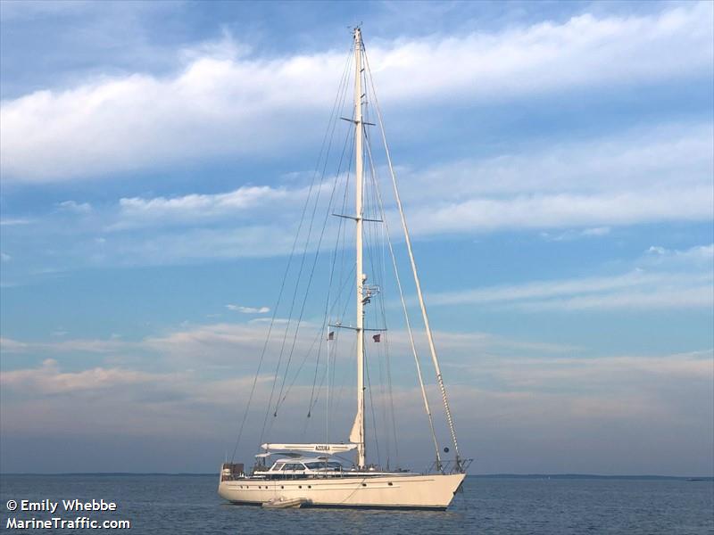 azzura (Sailing vessel) - IMO , MMSI 378111294, Call Sign ZJL6630 under the flag of British Virgin Islands