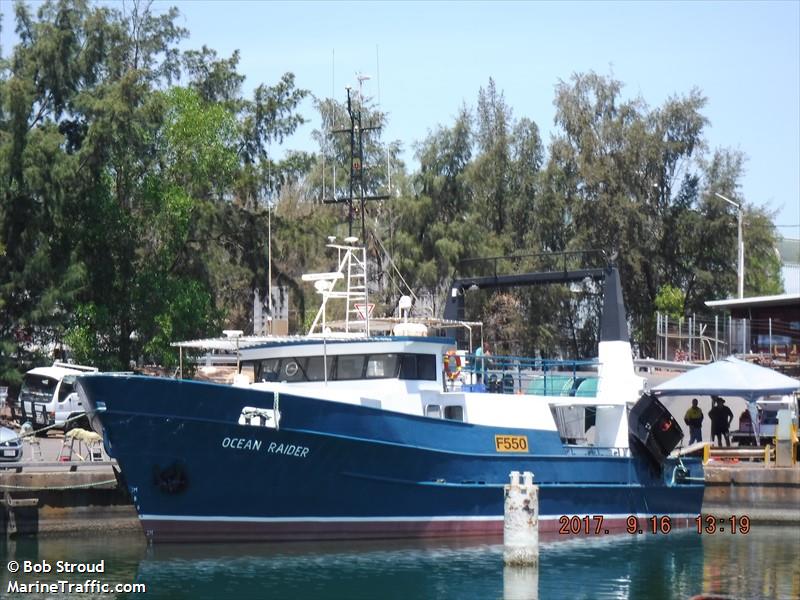 ocean raider (Fishing vessel) - IMO , MMSI 503027830, Call Sign VNW2190 under the flag of Australia