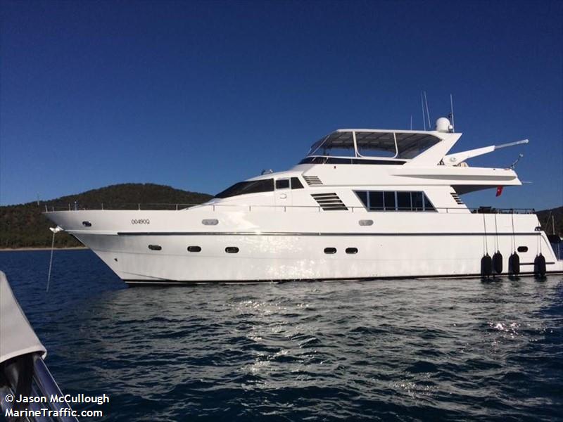 monte cristo (Pleasure craft) - IMO , MMSI 503051040, Call Sign OO490Q under the flag of Australia