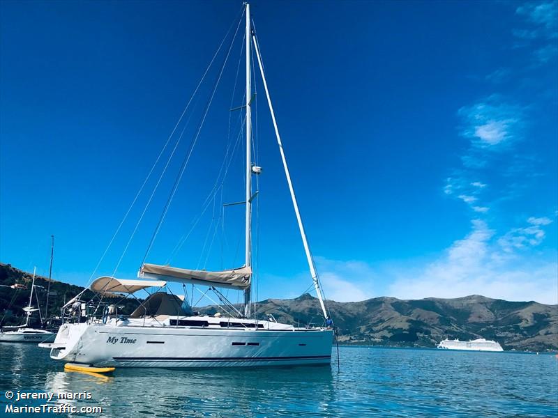 my time (Sailing vessel) - IMO , MMSI 512003625, Call Sign ZMW2587 under the flag of New Zealand